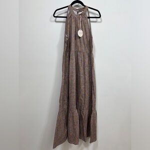 Victoria Dunn maxi, sleeveless, NWT, lavender